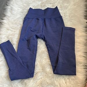 Blue alphalete leggings